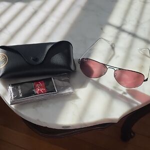 Ray-Ban AVIATOR METAL II with Violet Lenses